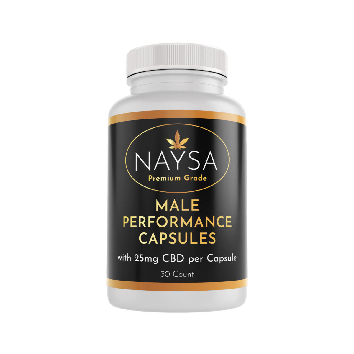 Naysa Cbd Male Performance Capsules 25mg Nature S Arc Organics