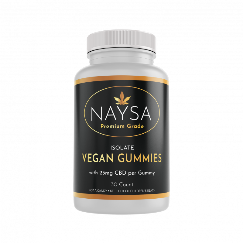 NAYSA CBD Isolate Vegan Gummies